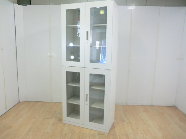 上下連結書庫(ナイキ)ホワイト/0007499-1