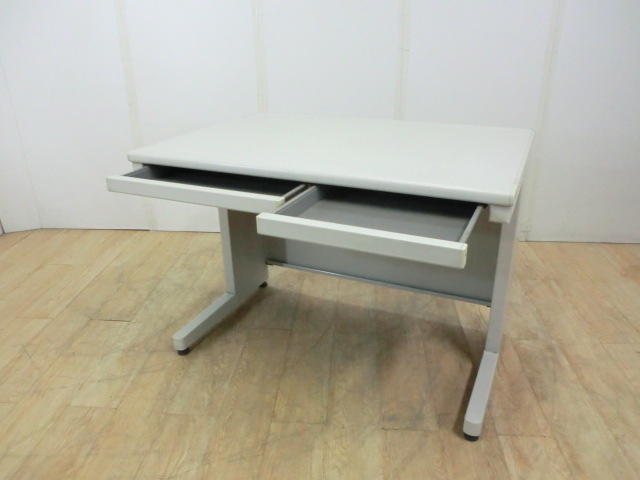 BS平デスク(コクヨ)ニューグレー/0007686-1