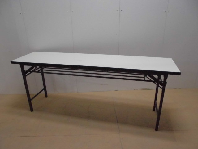 折りたたみテーブル(その他)ホワイト/0-200000008012-1