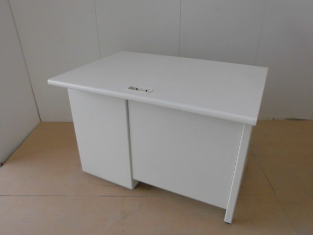 片袖デスク(プラス)ホワイト//0008021-1