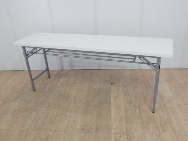 折り畳みテーブル (その他) ホワイト/0-200000008048-1