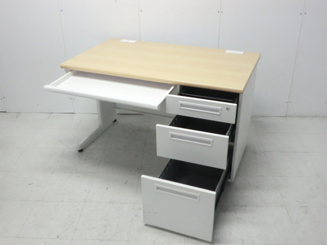 片袖デスク ( イノウエ ) 木目調 //0008086-1