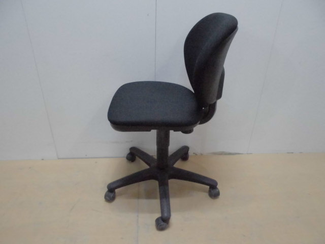 OAチェア(サンワサプライ)肘無し/ブラック/