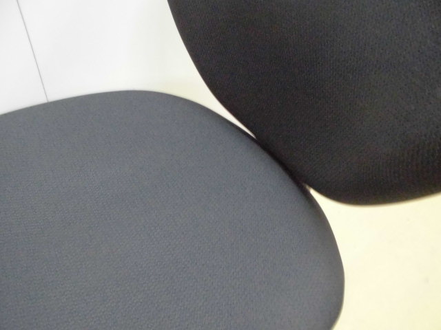 OAチェア(サンワサプライ)肘無し/ブラック/