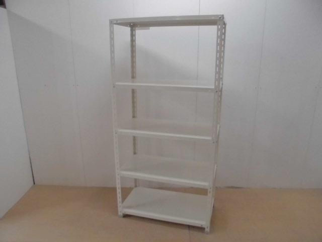 軽量ラック(その他)ホワイト/ボルト式/0008288-1