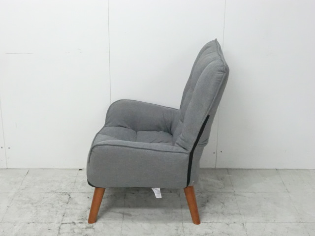 1人用ソファ ( その他 ) グレー //0008370-1