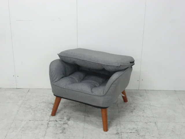1人用ソファ ( その他 ) グレー //0008370-1