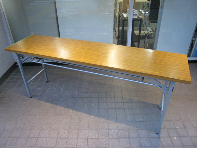 折り畳みテーブル(その他)木目調/0-200000008527-1