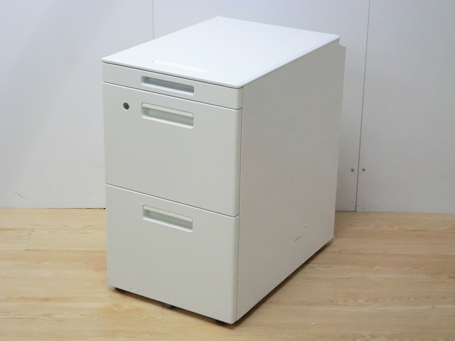 3段ワゴン ( コクヨ ) ホワイト //0-200000008636-1