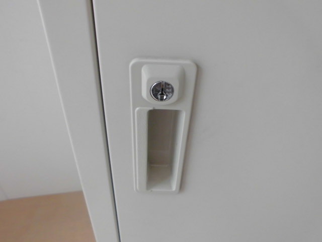 3人用ロッカー(クロガネ)ニューグレー//0008681-1