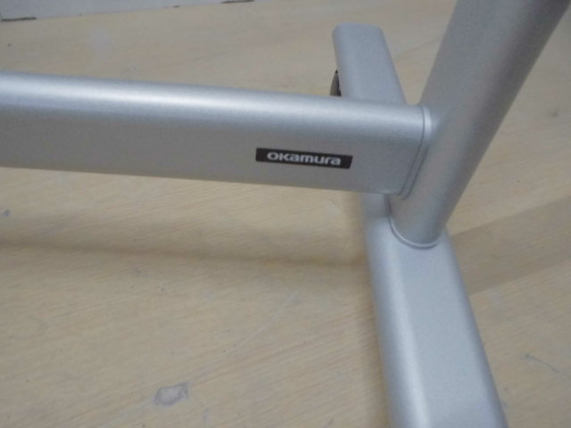 ハンガーラック(オカムラ)シルバー/0008696-1