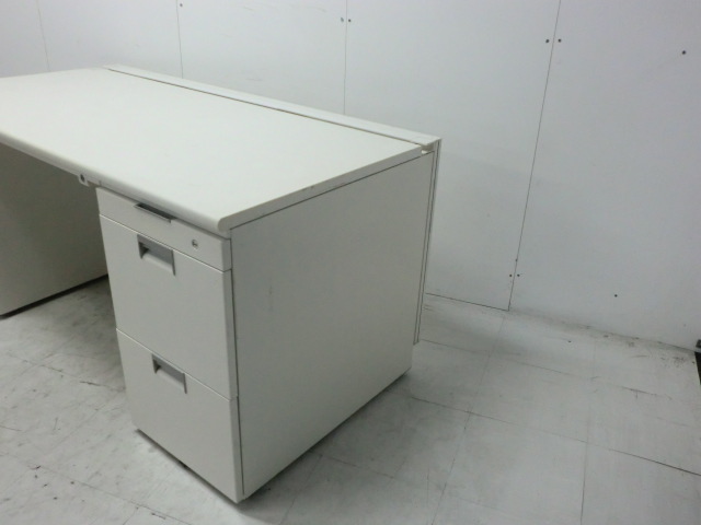 両袖デスク ( イトーキ ) ホワイト //0008709-1