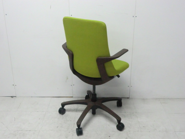 モーブ ( イトーキ ) ライトグリーン / 肘有/ 0008718-1