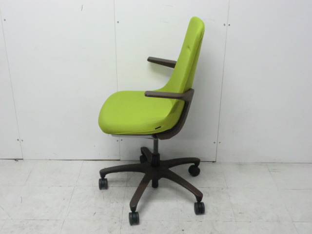 モーブ ( イトーキ ) ライトグリーン / 肘有/ 0008718-1