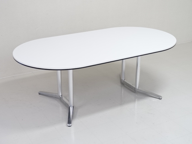 大会議テーブル ( オカムラ ) ラティオ / ホワイト //0-200000009697-1