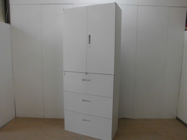 上下連結(ナイキ)ホワイト/両開/ラテ/0009830-1