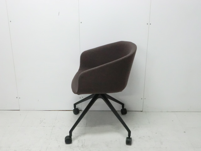ミーティングチェア ( その他 ) ブラウン // 0009849-1