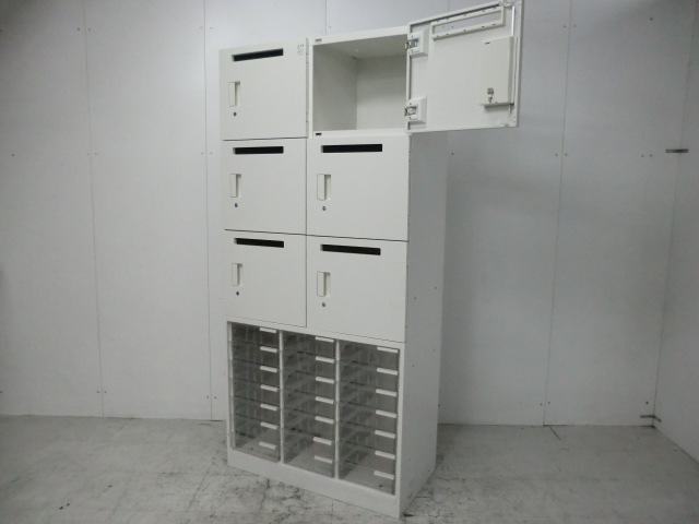 パーソナルロッカー(イトーキ ) ホワイト / エスシリーズ/0009891-1