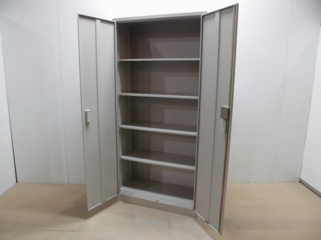 両開きキャビネット(コクヨ)ニューグレー//0010046-1