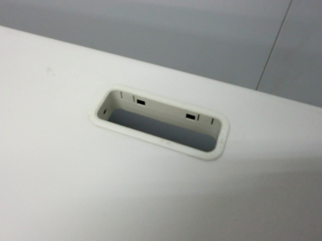 両袖デスク ( プラス ) ブラック / フラットライン/0010086-1