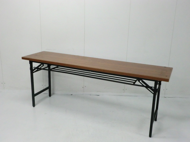 折り畳みテーブル ( その他 ) 木目調 //0-200000010273-1