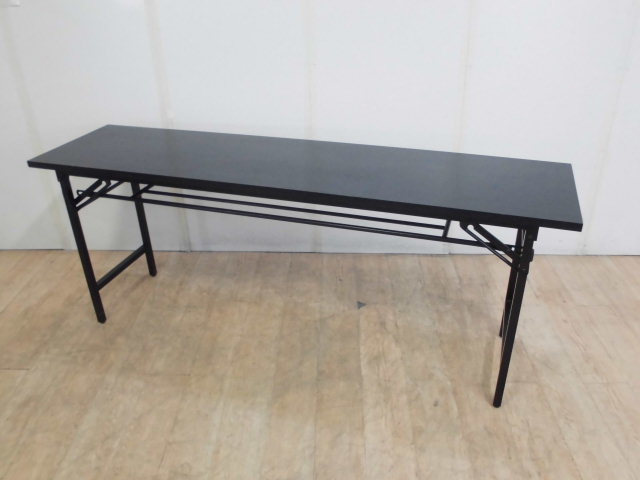 折り畳みテーブル (その他) / ブラック/0-200000010623-1