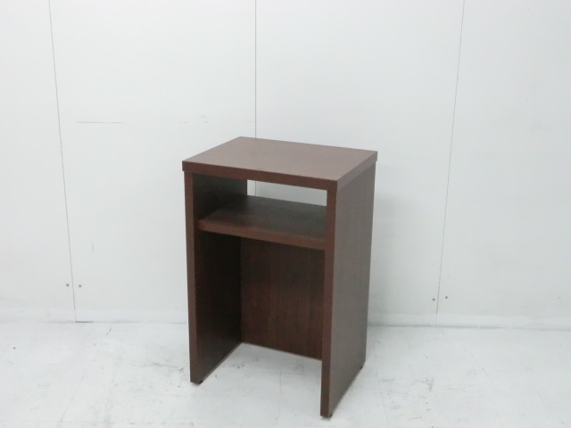 電話台 ( ウチダ ) 木目調 //0-200000010646-1