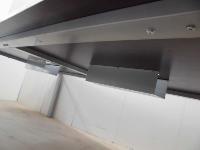 大会議テーブル(その他)木目調/幅2100/0-200000010946-1