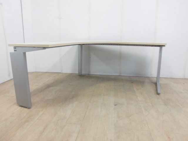 L型デスク (オカムラ) / プロユニット / 木目調/0011039-1