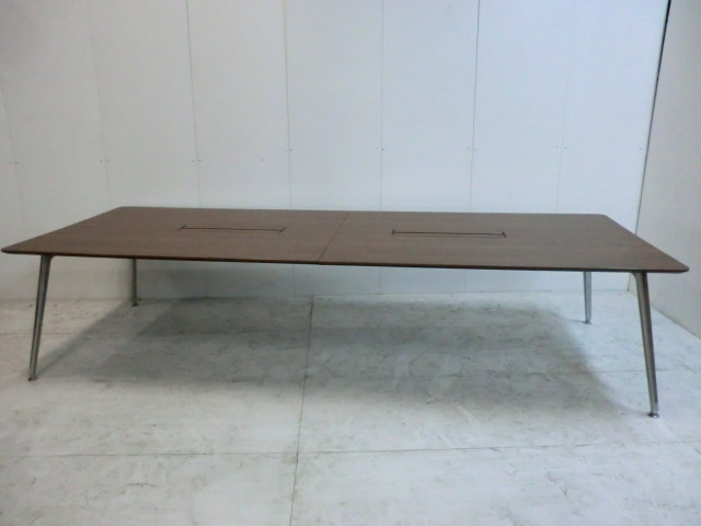 大会議テーブル ( オカムラ ) 木目調 //0-200000011605-1