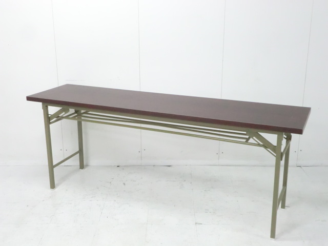 折り畳みテーブル ( その他 ) 木目調 //0-200000012006-1