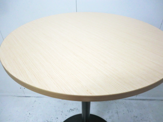 カウンター丸テーブル ( その他 ) 木目調 // 0012112-1