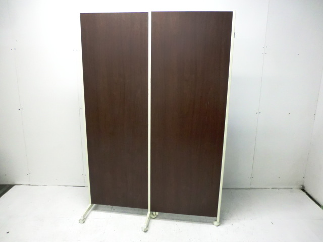 3連衝立 ( その他 ) 木目調 // 0012120-1