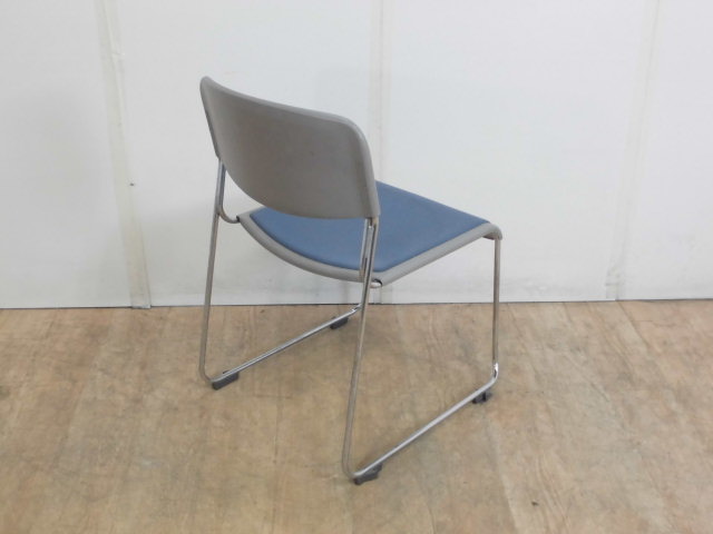 スタッキングチェア (コクヨ) / ブルー/0-200000012292-1