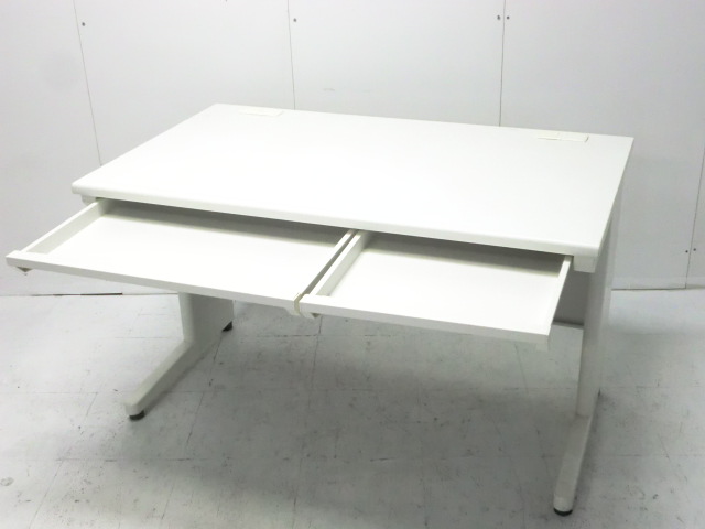 平デスク / ホワイト //0012311-1