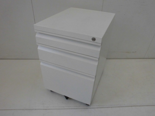 3段ワゴン(その他)ホワイト/0-200000012380-1