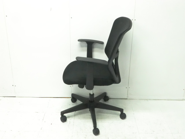 OAチェア ( その他 ) ブラック / 肘有/ 0012673-1