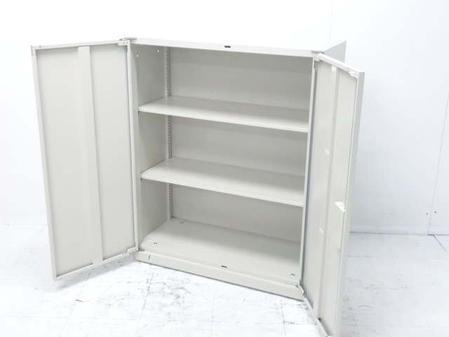 オカムラ/ニューグレー/42/両開きキャビネット/4N39ZZ Z13