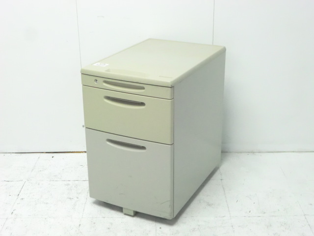 3段ワゴン ( オカムラ ) ニューグレー / SD