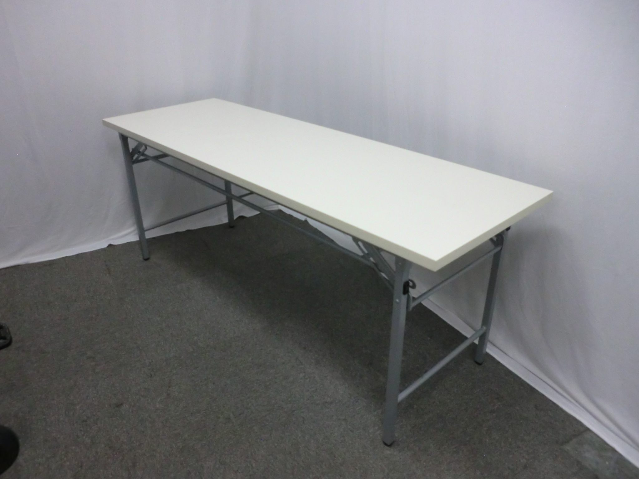 折り畳みテーブル/ホワイト/0-200000013109-1