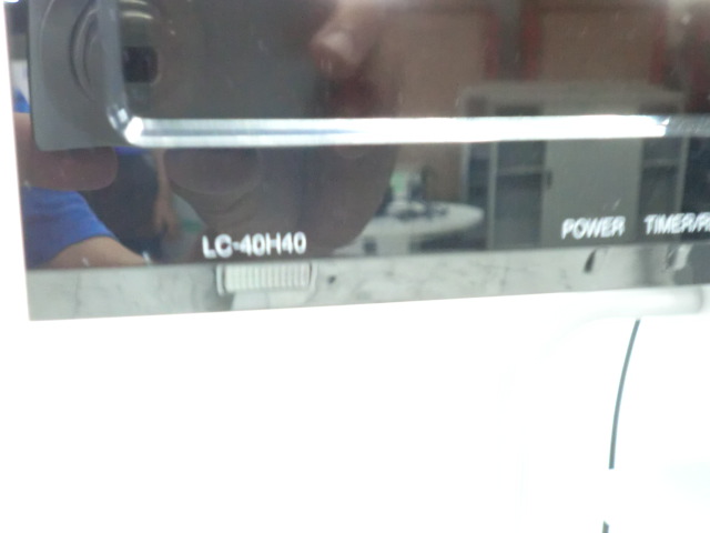 TVモニター ( スタンド付き ) ブラック/0013234-1