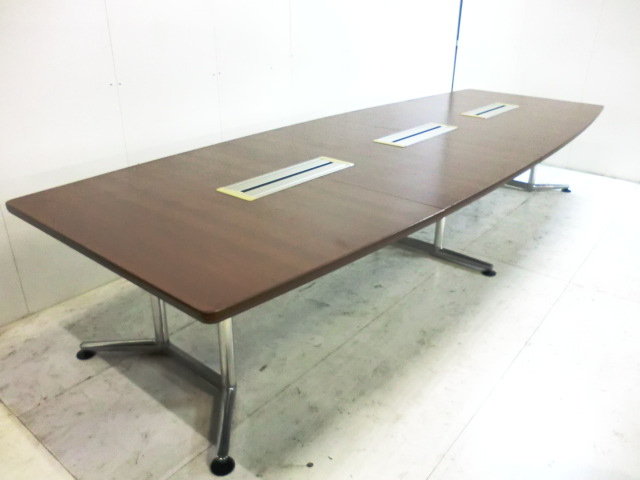 オカムラ / 木目調 4L232EM /大会議テーブル/0-200000013380-1