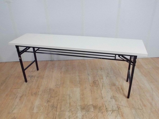 折り畳みテーブル / ホワイト //0-200000013434-1