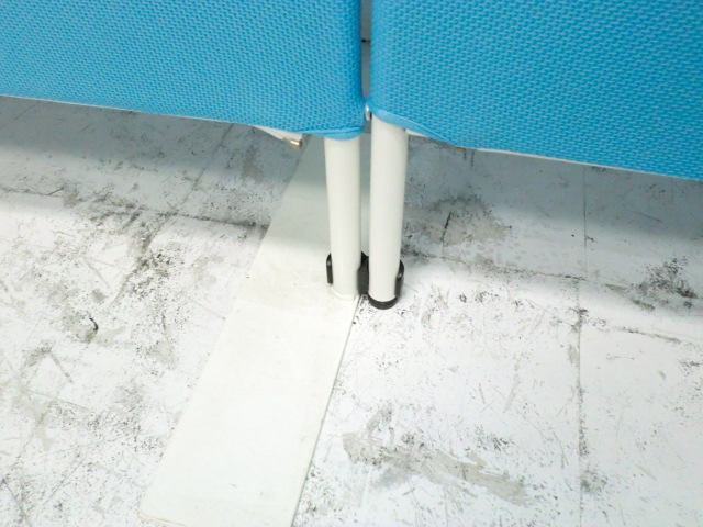 2連衝立 / ライトブルー // 0013498-1