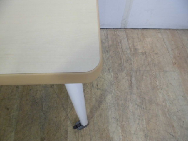 会議テーブル (ホワイト) / キャスター付き/0-200000013768-1