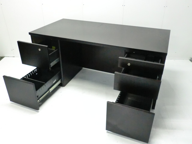 役員デスク ( オカムラ ) 木目調 / EX-37 D237TA-W787/13806-1