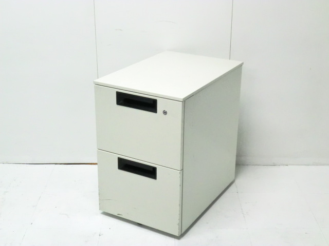 プラス/フラットライン/ホワイト/2段ワゴン/0-200000013810-1