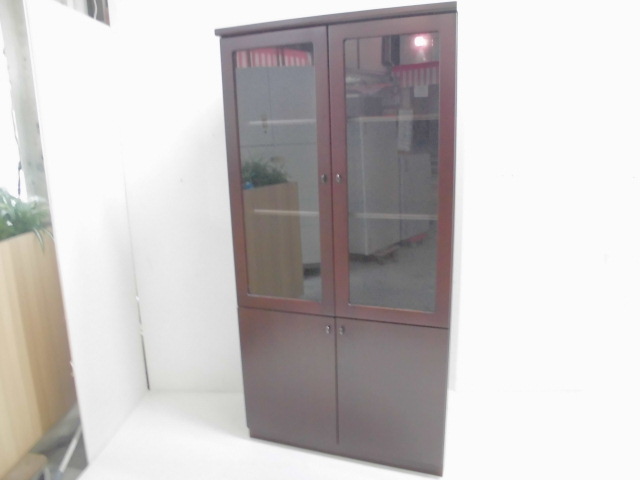 ウチダ / 木目調 / 木製書庫/0-200000014030-1