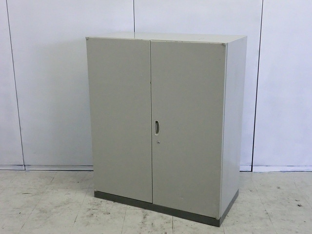 両開きキャビネット ( ナイキ ) ニューグレー /