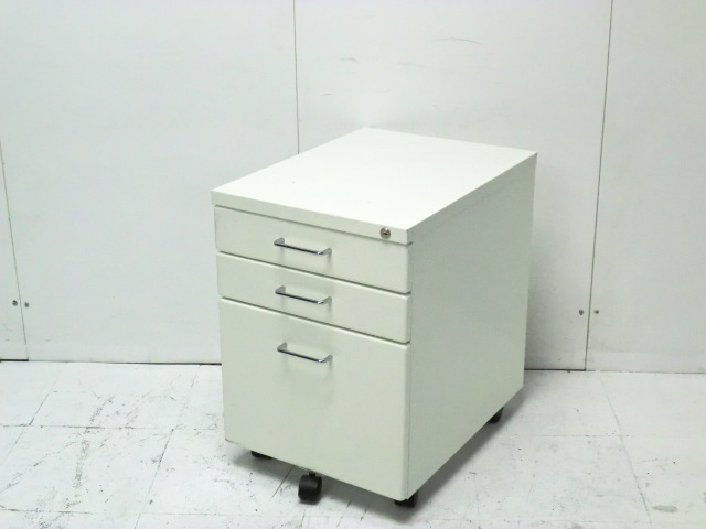 ホワイト/3段ワゴン/0-200000014190-1